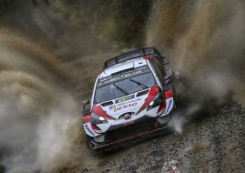 Wales Rally Ott Tanak Toyota splash