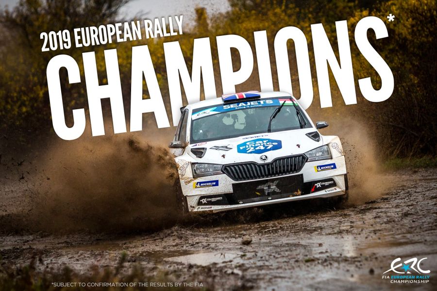 2019 FIA ERC champion Chris Ingram