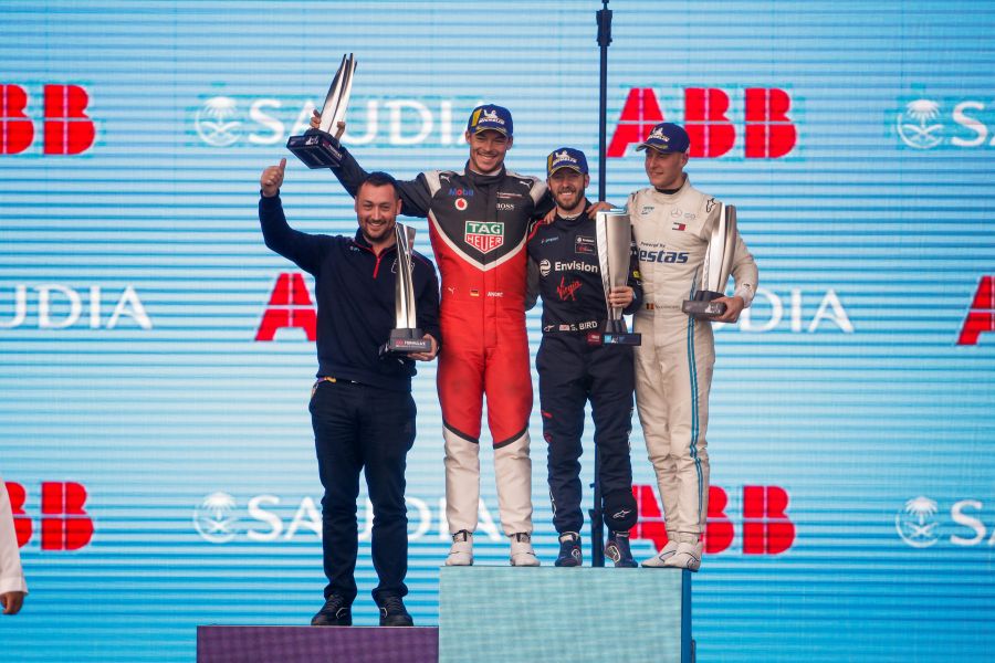 Formula E Diriyah ePrix podium