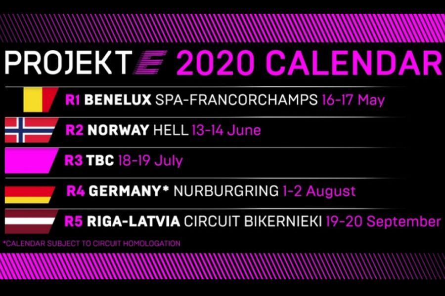 Projekt E 2020 calendar