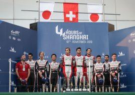 WEC 4 Hours of Shanghai podium