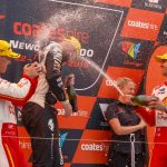 Supercars Newcastle R1 podium