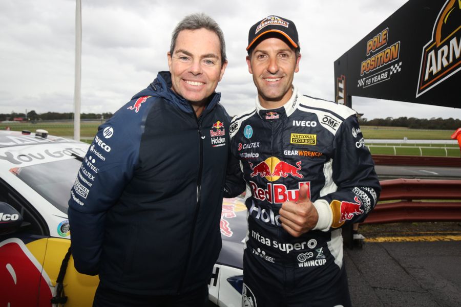 Supercars Sandown Lowndes Whincup