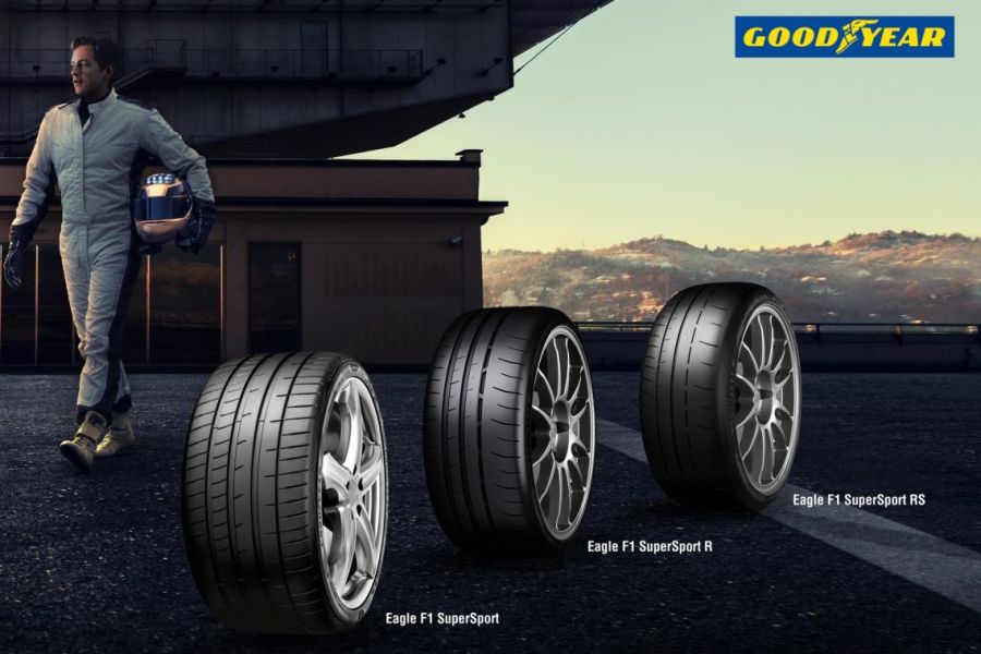 Goodyear Eagle F1 SuperSport race tyres