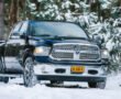 Dodge Ram in the Snow