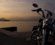 Motorcycle at Dawn