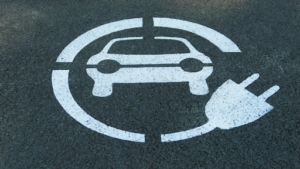 electric car logo