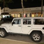 white jeep wrangler